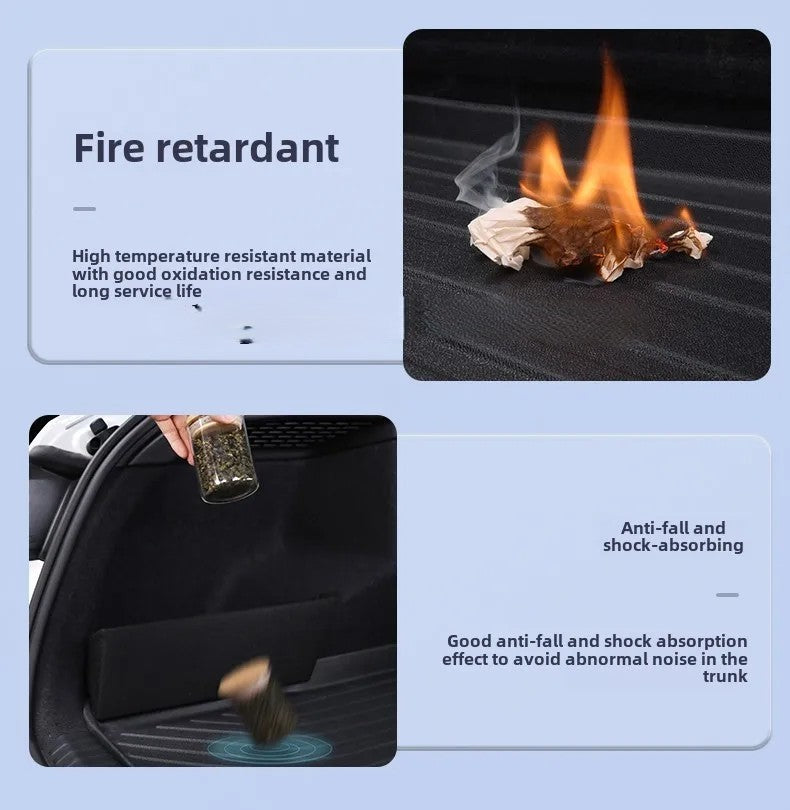 Xpeng XiaoPeng G9 2022-2025 Car Rear Trunk Cargo TPE Trunk Mat
