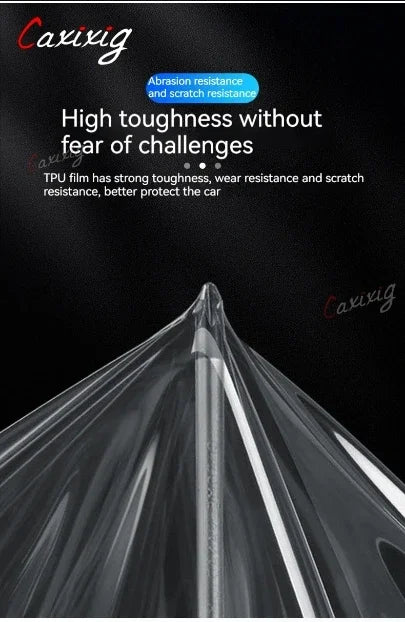 For Zeekr Krypton 001 2022 2023 TPU Blackened Headlight Taillight Foglight Protective Film Car Modification Color Changing Film.