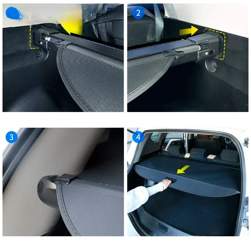 Xpeng XiaoPeng G6 2022- 2025 Car Trunk Curtain Retractable Rear Interior Partition