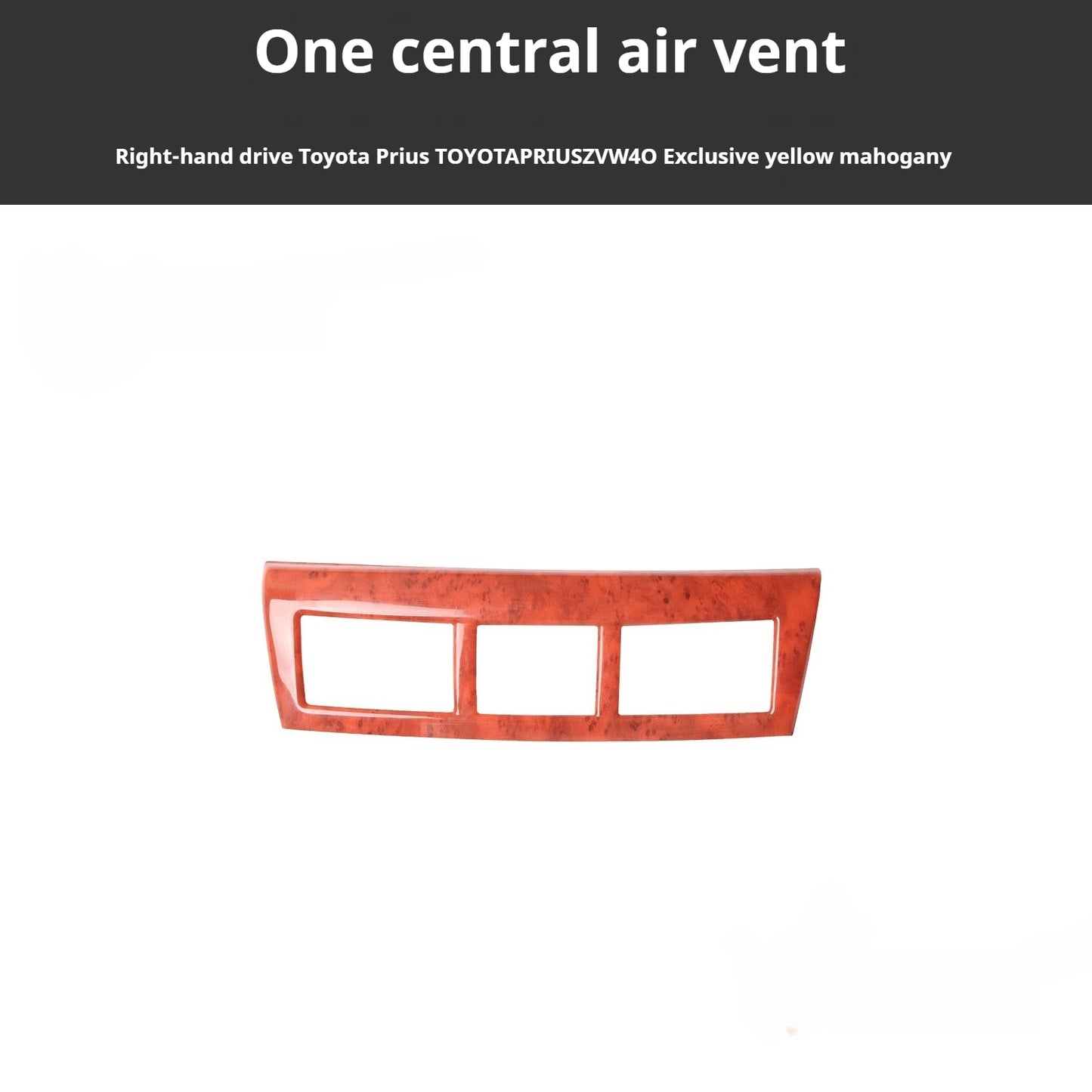 RHD 2012-2019 Prius ZVW40W-41 Walnut Carbon Fiber Interior Modification Kit