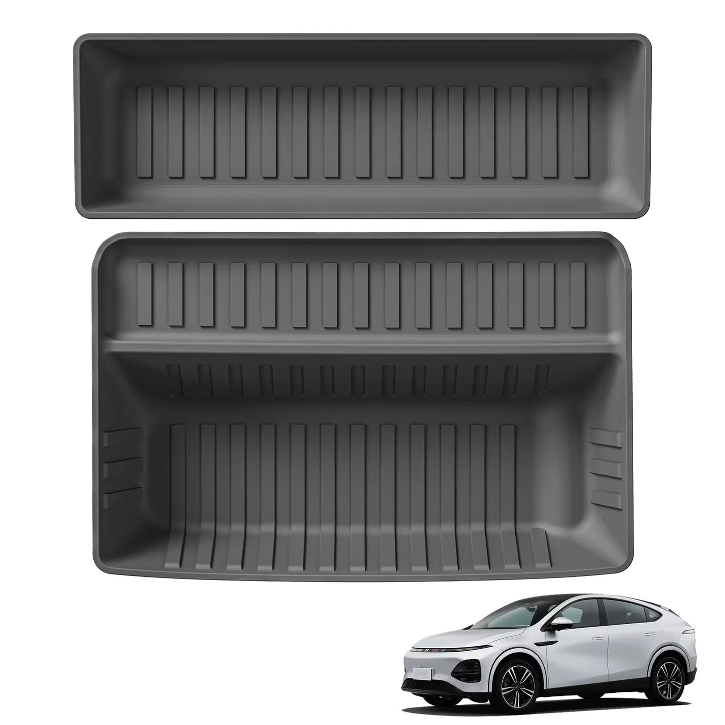 Xpeng G6 Car Floor Mats Cargo Liner Trunk Pad TPE 3D Xiaopeng Foot Mat