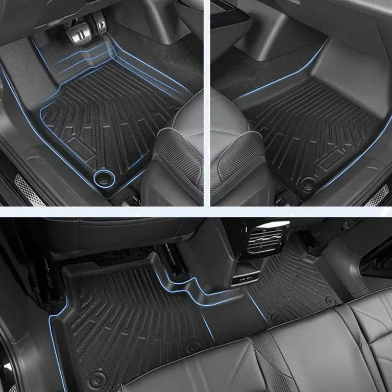 Floor Mats for BYD Shark 2025 2024 TPE Mats All Weather Floor Liners
