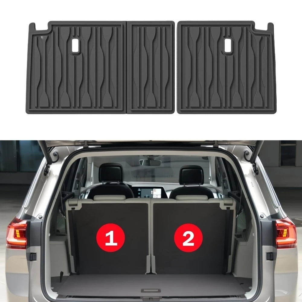 RHD BYD Sealion 7 EV 2024 2025 Floor Mats Cargo Liner Trunk Pad TPE 3D Foot Mat