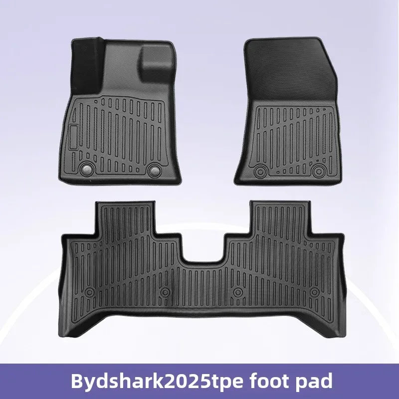 Floor Mats for BYD Shark 2025 2024 TPE Mats All Weather Floor Liners