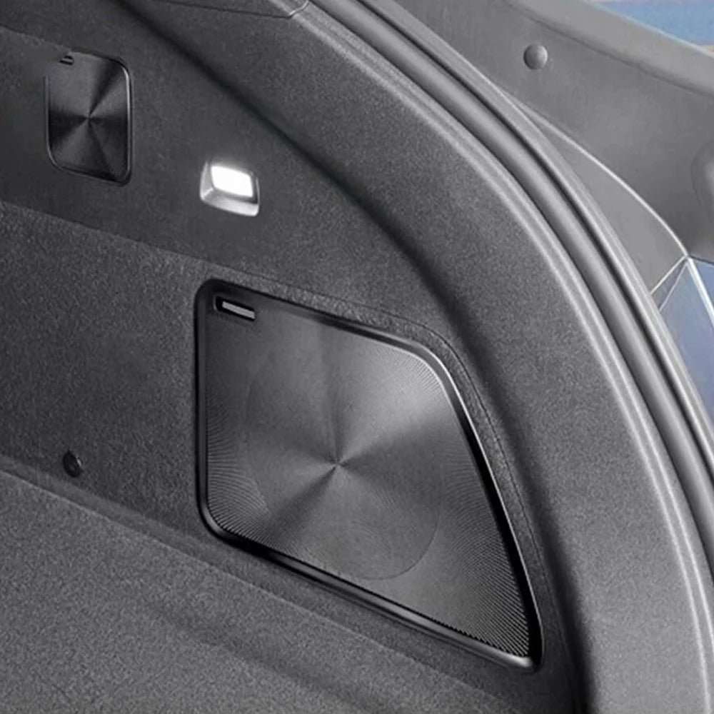 BYD Sealion 7 Stainless Black Car Rear Trunk Speaker Cover
