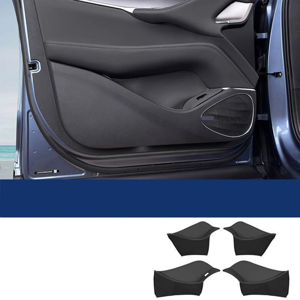 BYD Sealion 7 PU Leather Car Door Car Seat Back Anti Kick Mat Pad