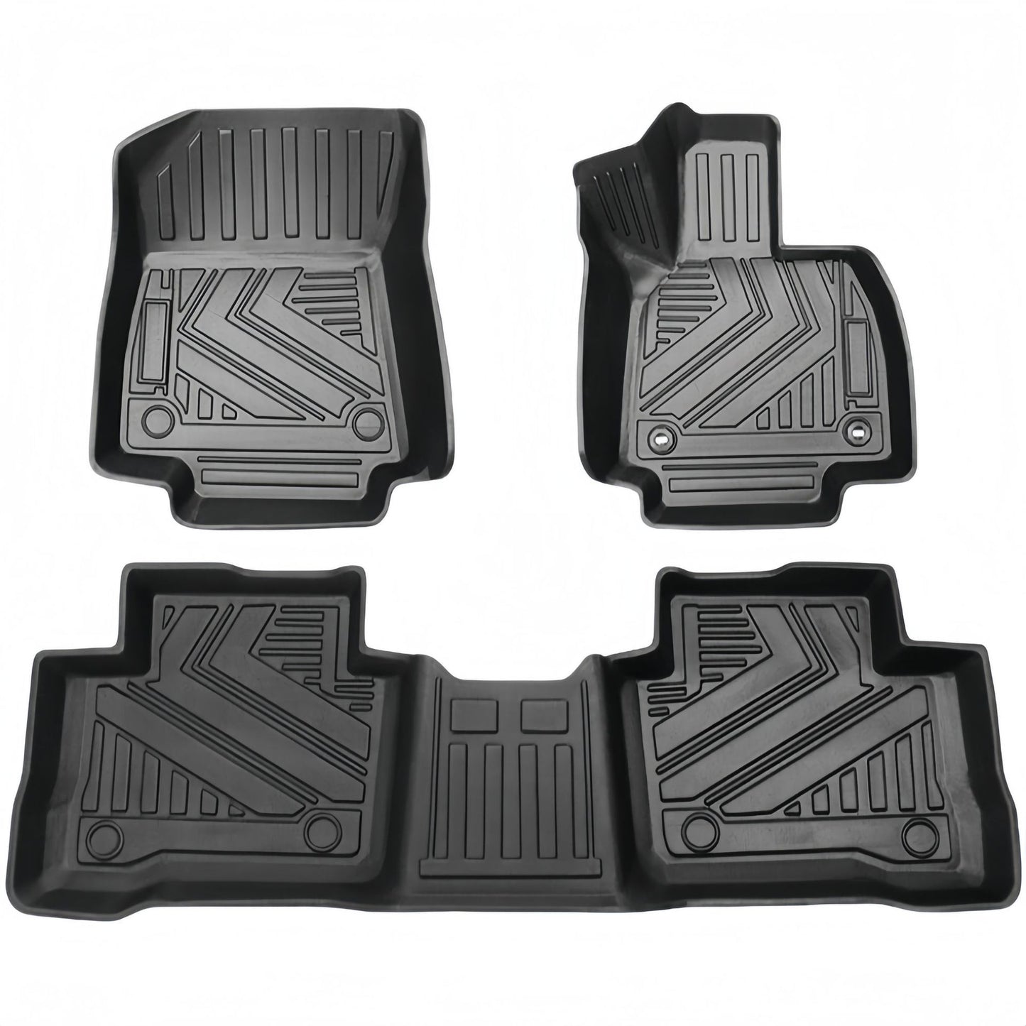 RHD 2020-2024 Toyota RAV4 TPE Car Floor Mats Trunk Mat