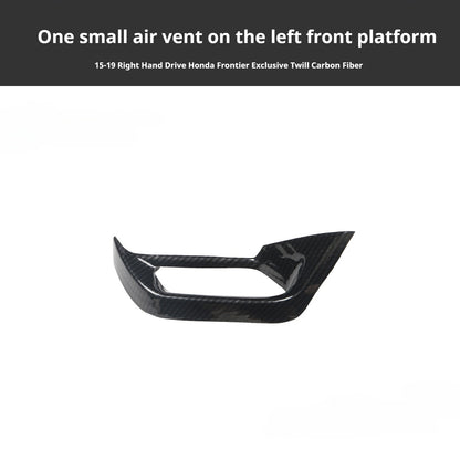 RHD 15-19 Honda City Carbon Fiber Gear Shift Lift Switch Trim