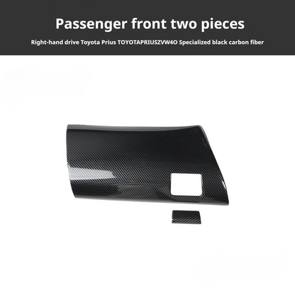 RHD 2012-2019 Prius ZVW40W-41 Walnut Carbon Fiber Interior Modification Kit