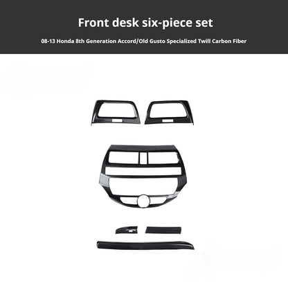 RHD 2008-2013 8th Generation Accord Dashboard Trim Bar Interior Modification Kit