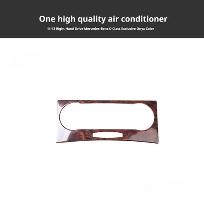 RHD 2011-2013 C-Class 204 Carbon Fiber Front Dashboard, Center Console, and Steering Wheel Trim