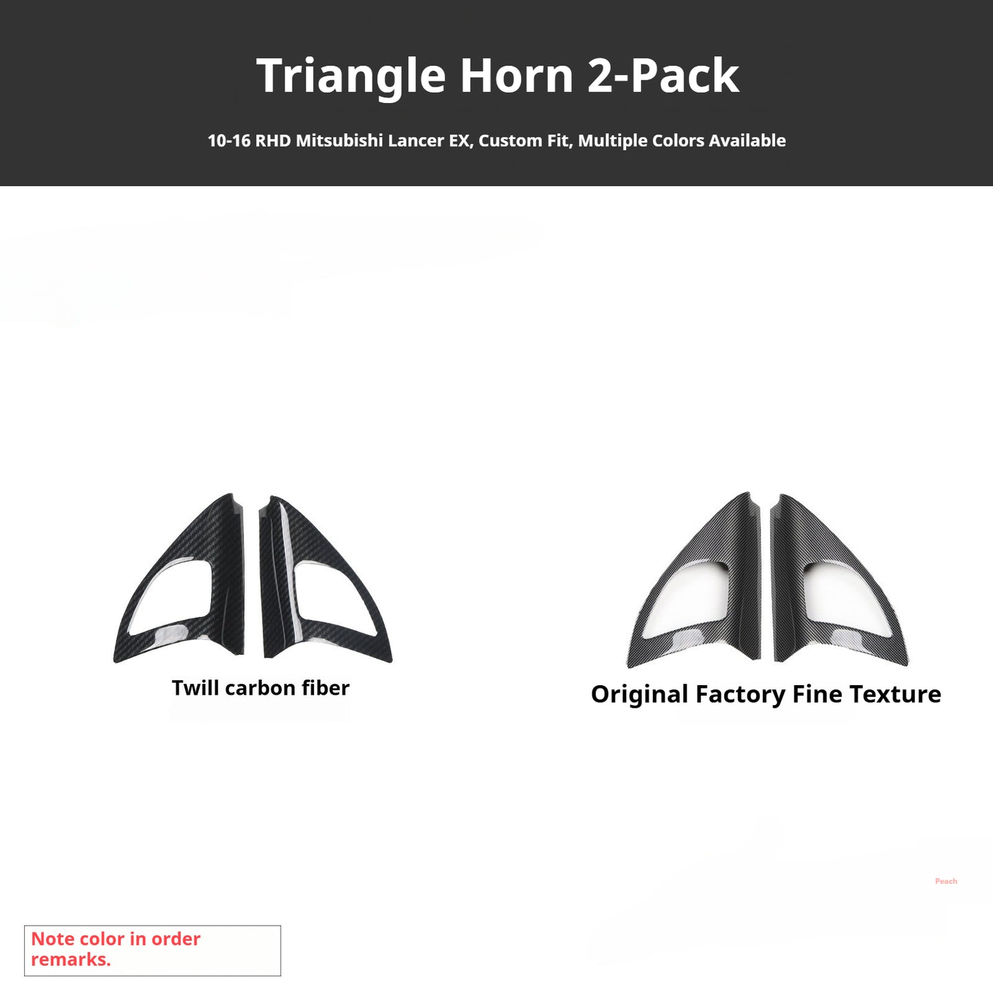 RHD 10-16 Mitsubishi Lancer EVO Interior Modification Carbon Fiber and Rosewood Steering Wheel & Window Trim Decals