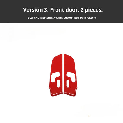 RHD 2019-2021 Mercedes-Benz A-Class / CLA-Class Specification Custom-Fit Center Console Vent Panel Modification Kit