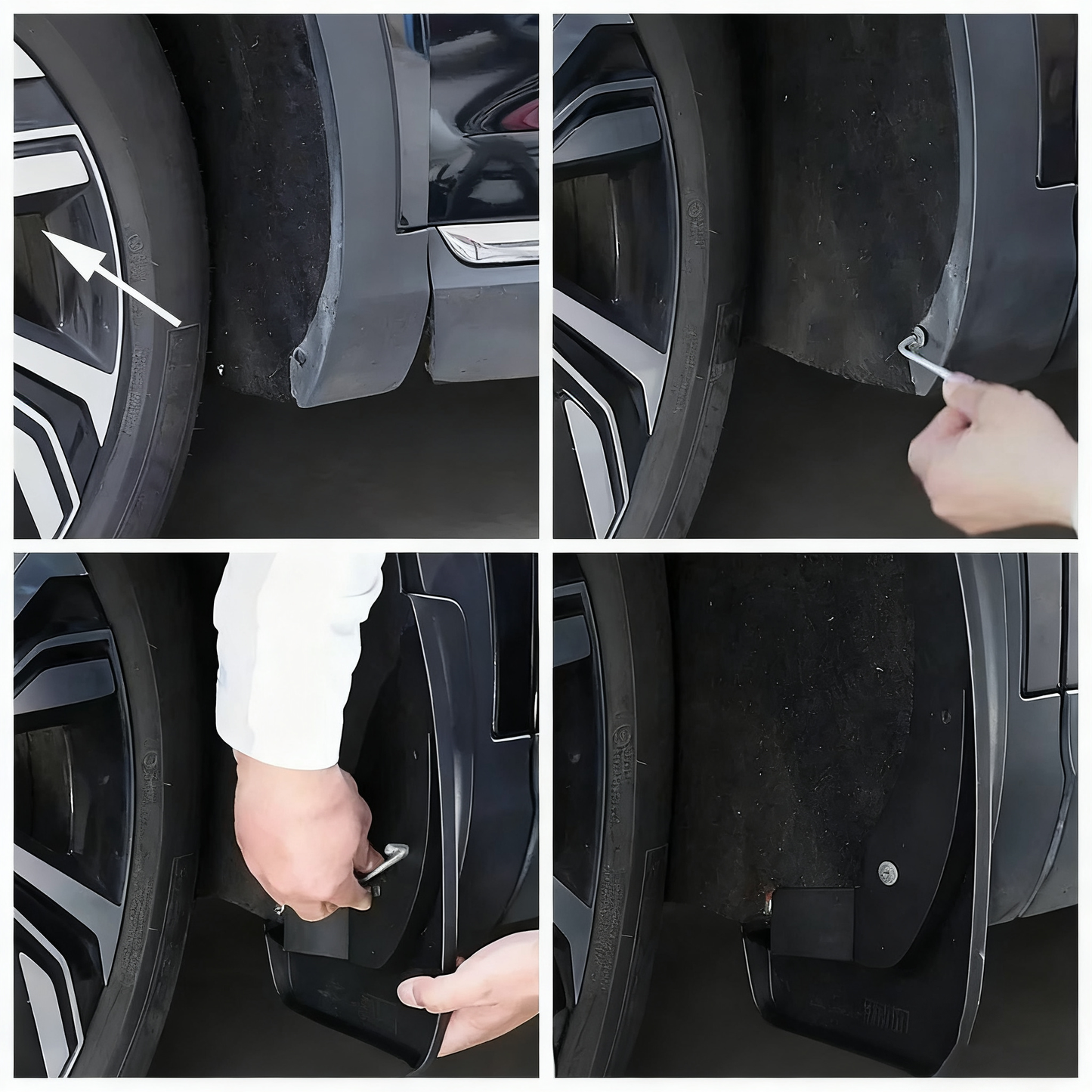 Car Splash Guards MudFlaps For BYD Song Plus/ Seal U EV DMI