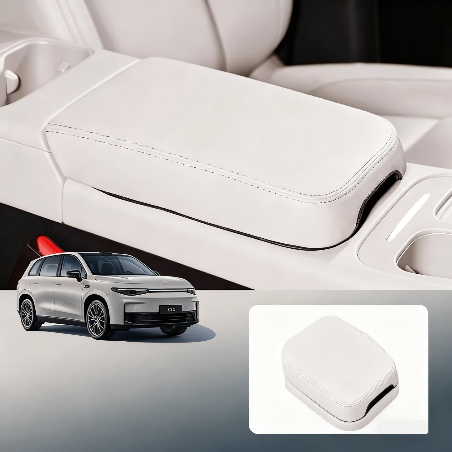 Car Armrest Cover Mat fit for Leapmotor C10 - Leapmotor Accessories