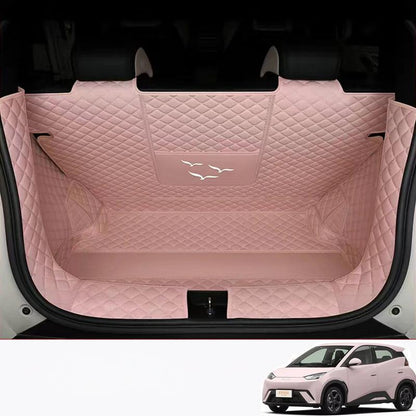 Full Coverage Leather Trunk Mat For BYD Dolphin Mini