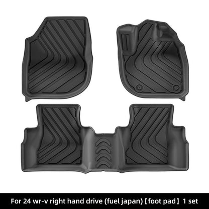 RHD Custom-Fit TPE Car Mats for Honda WR-V 2022-2024