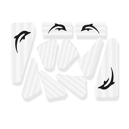10pcs Car Door Reflective Warning Stickers For BYD Dolphins