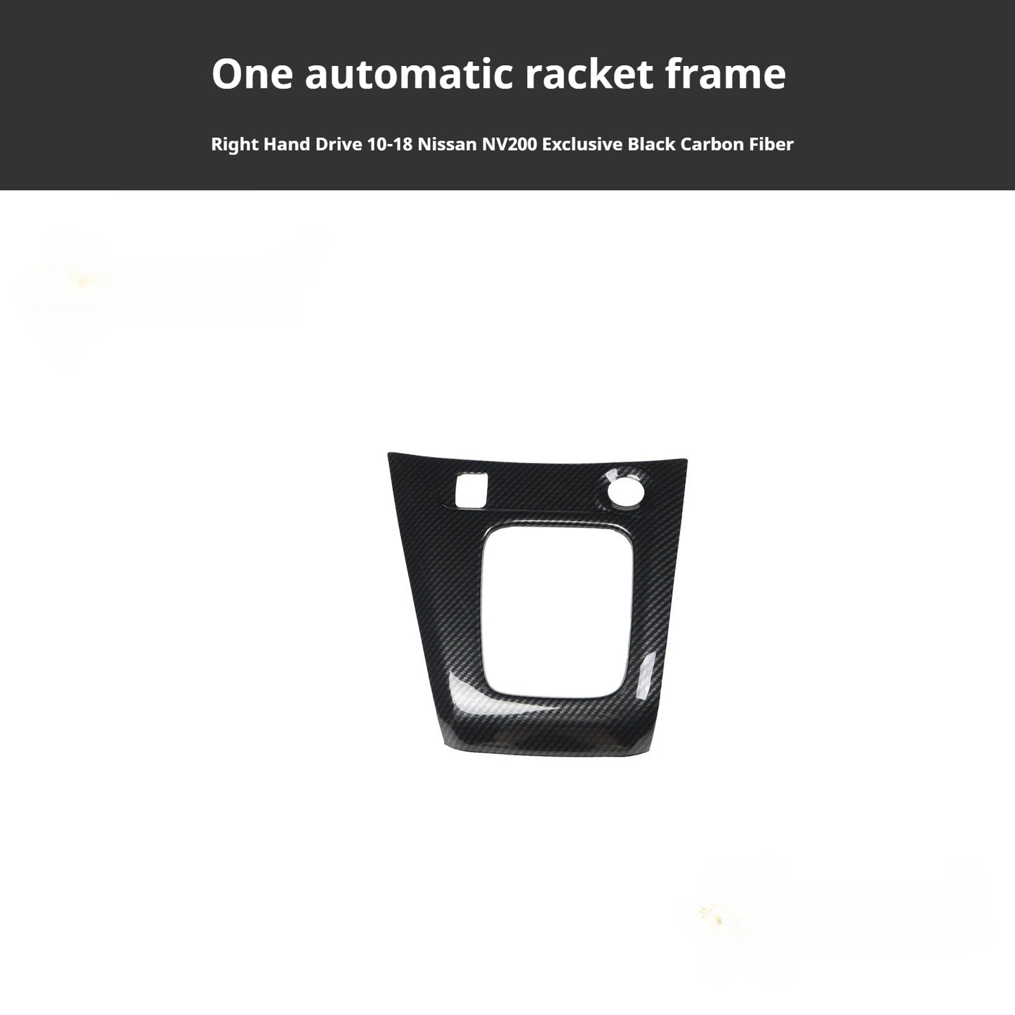 RHD NV200 Carbon Fiber Walnut Wood Grain Interior Trim Kit