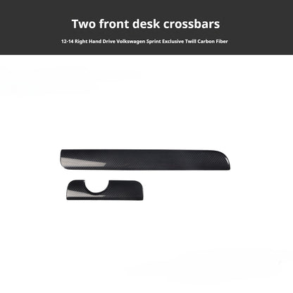 RHD 12-14 Right-Hand Drive Jetta Interior Modification Carbon Fiber Pattern Power Window Handles with Rosewood Trim