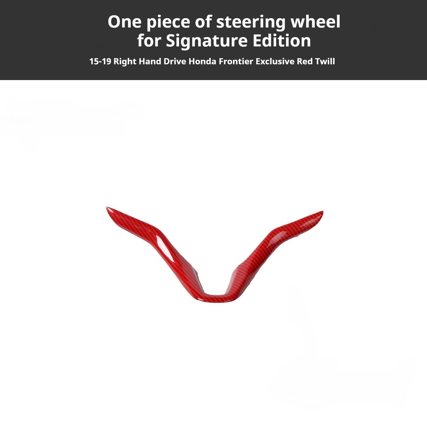 RHD 15-19 Honda City Carbon Fiber Gear Shift Lift Switch Trim