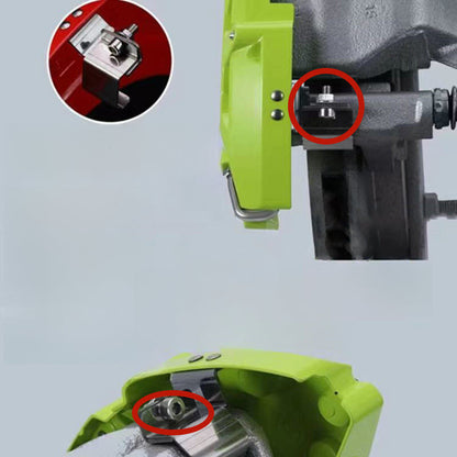 Cubierta de pinza de freno de disco para automóvil XPENG G6/G9/P7 (cuatro piezas)