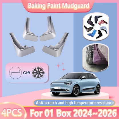Car Mud Flaps Fender For Dongfeng Nammi 01 Box 2024 2025 2026