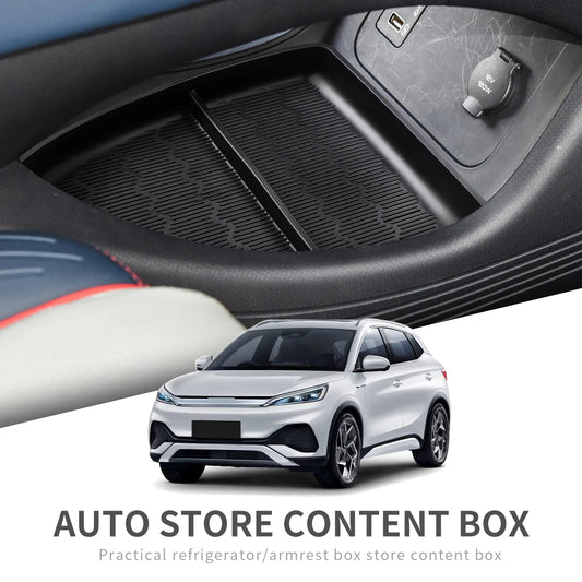 Boîte de rangement inférieure de la console centrale BYD Atto 3, plateau central de voiture
