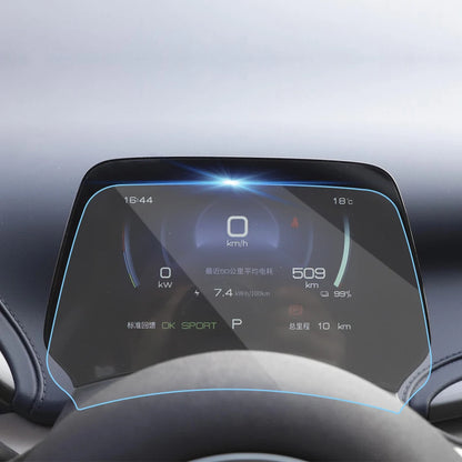 Film de protection d'écran en verre trempé pour instrument de navigation automobile BYD Atto 3