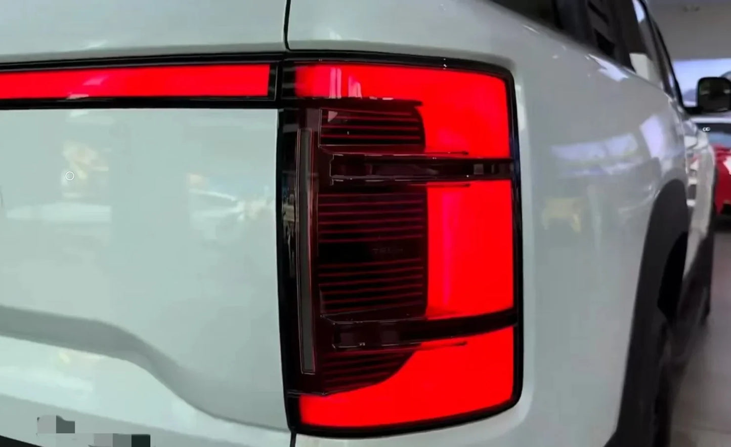 BYD SHARK 6 2024 2025. Taillight covers