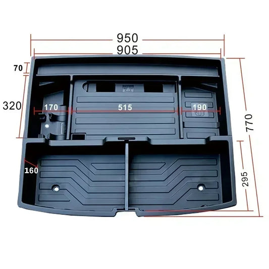 Trunk Organizer Box For BYD Sealion 6 / Seal U / Song Plus DM-i SUV