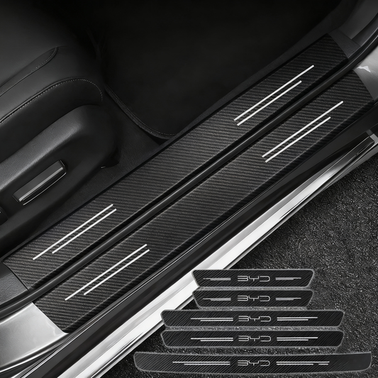 4 Pcs Car Door Sill Protectors Strip For BYD