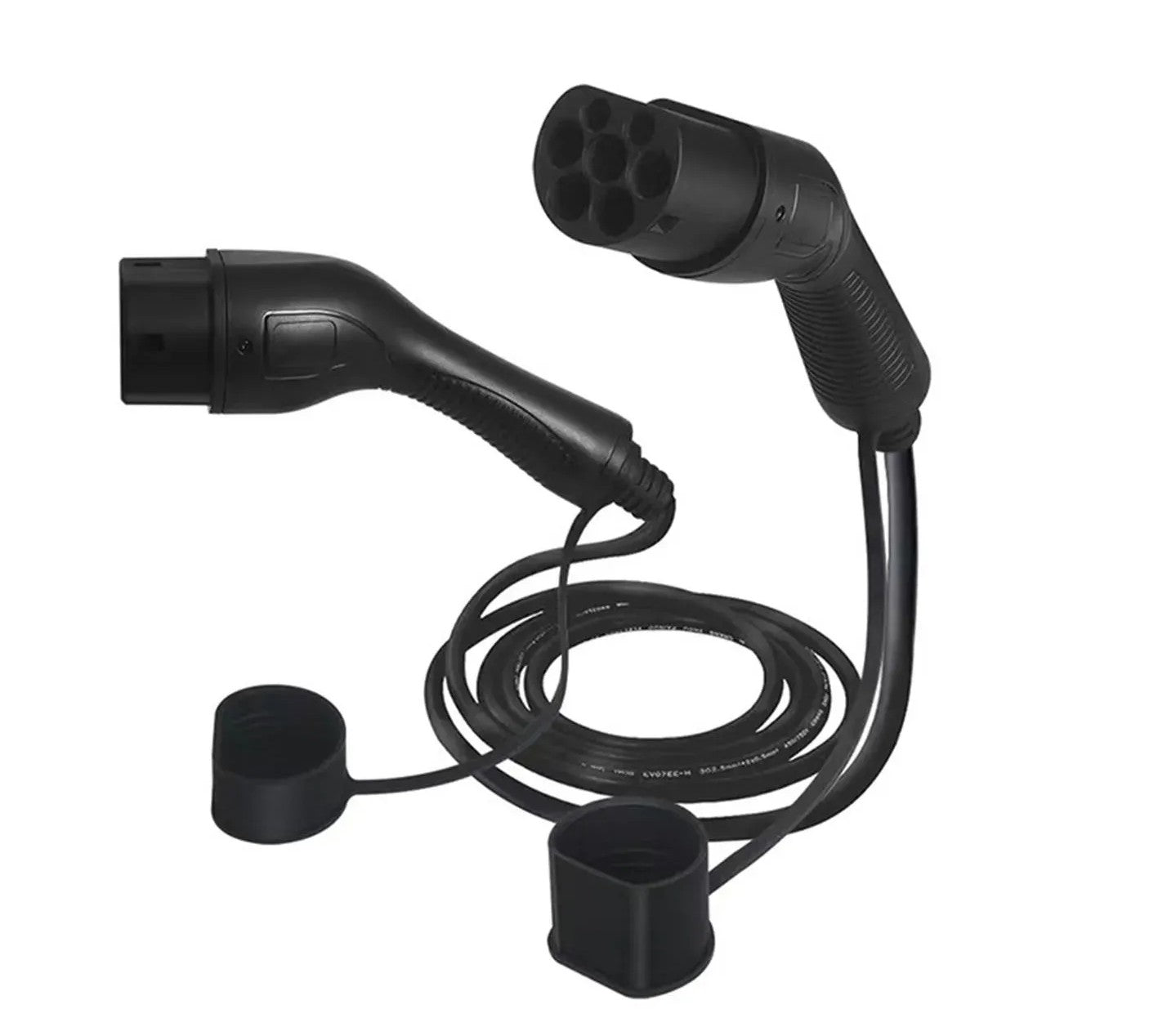 16.4FT 16-32A(220V-240V) Single-Three Phase EV Charger Extension Cable for byd car Charger