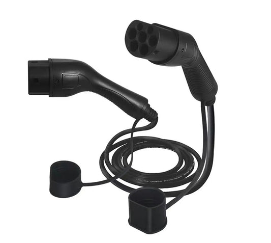 16.4FT 16-32A(220V-240V) Single-Three Phase EV Charger Extension Cable for byd car Charger