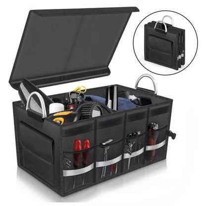 Rear Trunk Organizer Storage  (Collapsible Black)