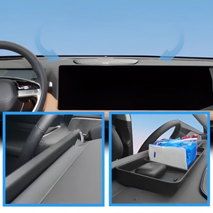 Coffre de rangement arrière pour écran de navigation Xpeng G9