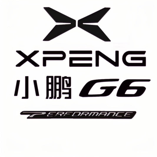 For XPENG Car Body Logo Blackened Logo