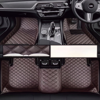 Alfombrillas de piel Napa para XPENG G6 G9 P7 X9 M03 con timón derecho