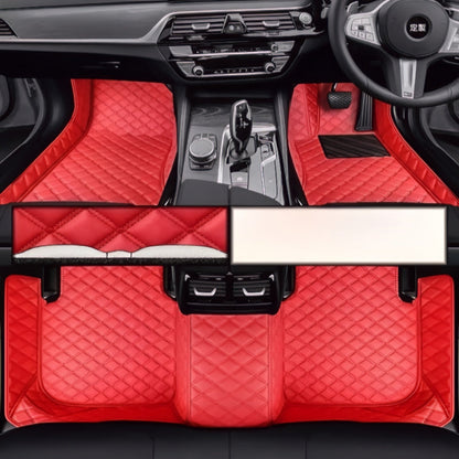 Alfombrillas de piel Napa para XPENG G6 G9 P7 X9 M03 con timón derecho