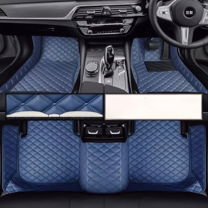 Alfombrillas de piel Napa para XPENG G6 G9 P7 X9 M03 con timón derecho