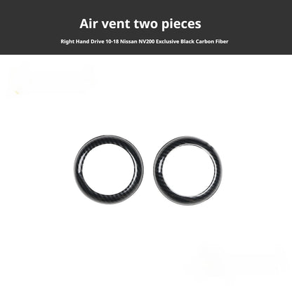 RHD NV200 Carbon Fiber Walnut Wood Grain Interior Trim Kit