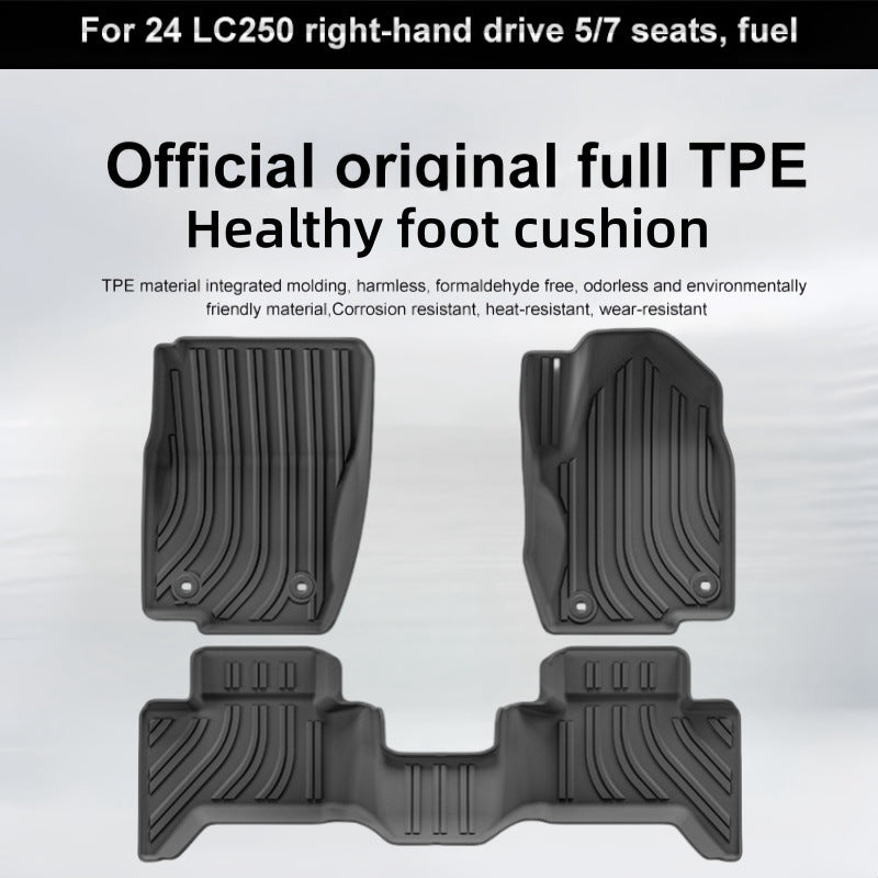 2024 Toyota Land Cruiser Prado LC250 All-Weather Car Floor Mats(RHD)
