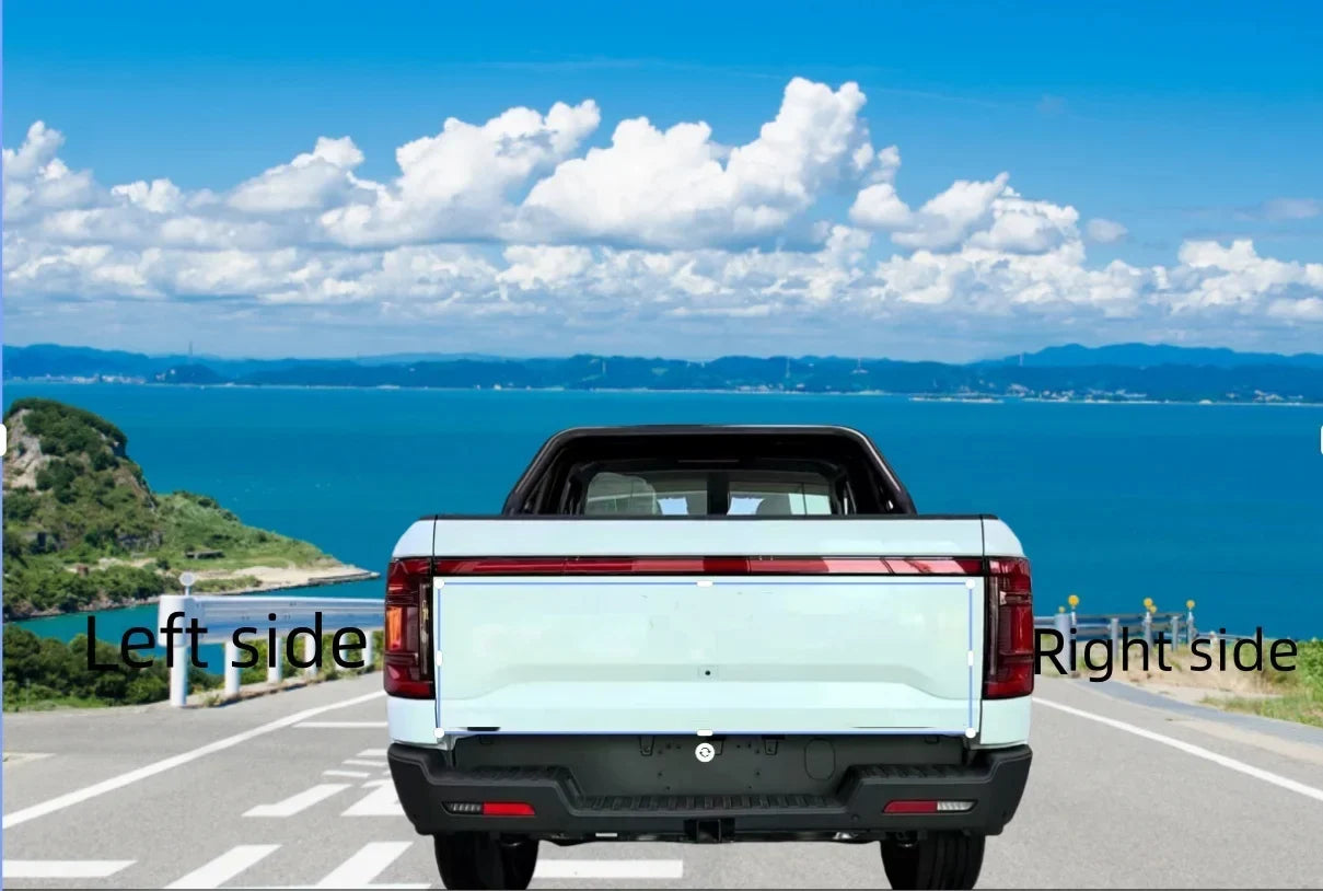 BYD SHARK 6 2024 2025. Taillight covers