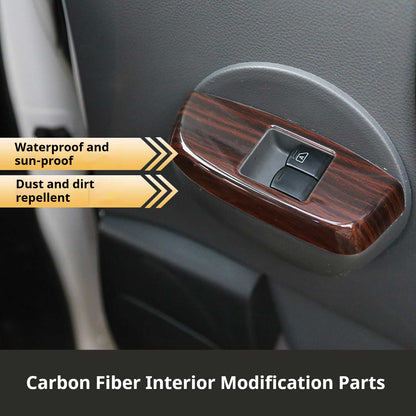RHD NV200 Carbon Fiber Walnut Wood Grain Interior Trim Kit