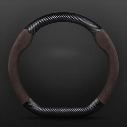 Carbon Fiber Car Steering Wheel Cover For VW ID.2, ID.3, ID.4, ID.5, ID.6, ID.7, Crozz, PRO, X, BUZZ