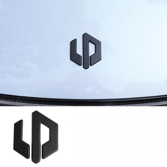 Leapmotor Blackened Car Emblem Letter Sticker - Leapmotor Accessories