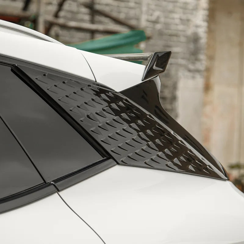 2pcs Rear Wing Side Window Triangle Trim Cover for Atto 3