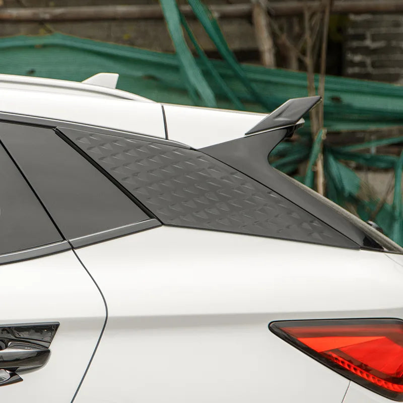 2pcs Rear Wing Side Window Triangle Trim Cover for Atto 3