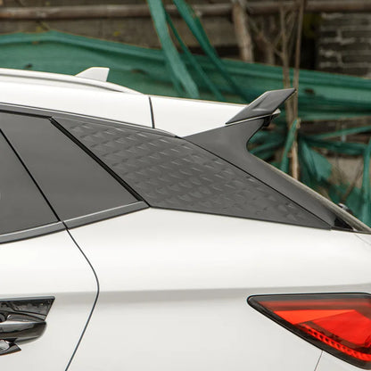 2pcs Rear Wing Side Window Triangle Trim Cover for Atto 3