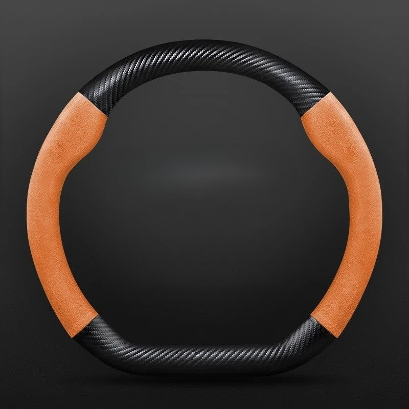 Carbon Fiber Car Steering Wheel Cover For VW ID.2, ID.3, ID.4, ID.5, ID.6, ID.7, Crozz, PRO, X, BUZZ